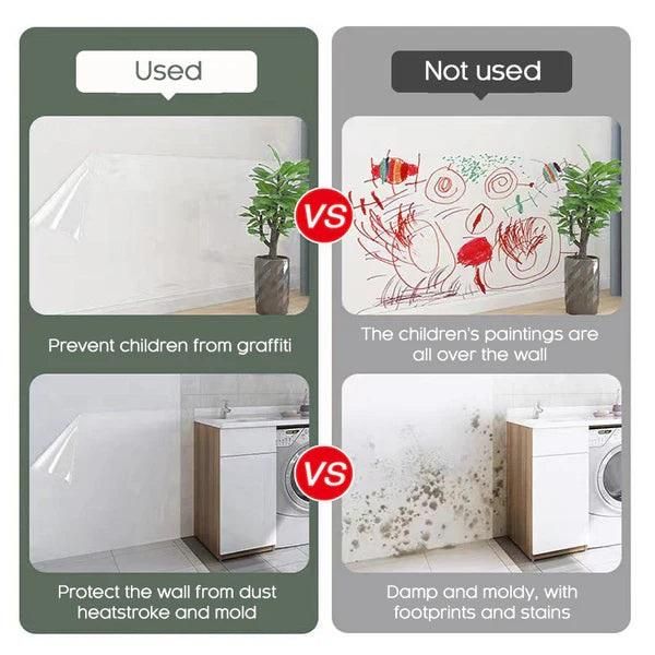 Fabora WallShield™ – Transparent Wall Protection Film (Buy 1 Get 1 Free)