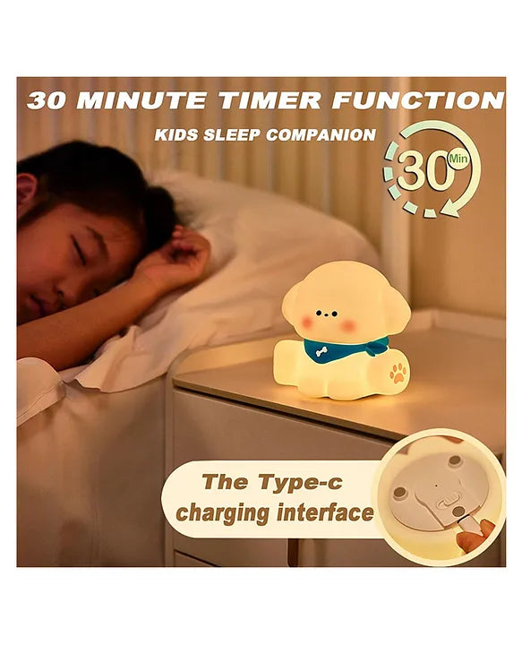 Cuddly Puppy Sleep Lamp