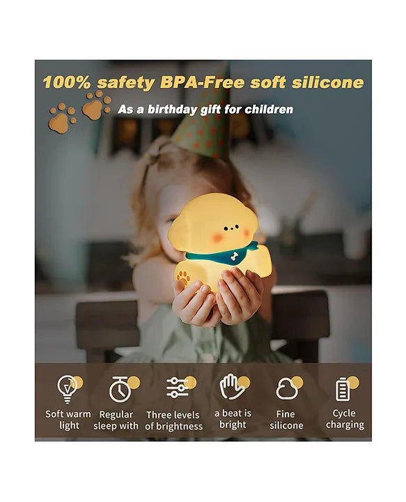 Cuddly Puppy Sleep Lamp